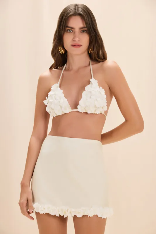 SUNSTONE LYCRA MINI SKIRT sold by PatBO