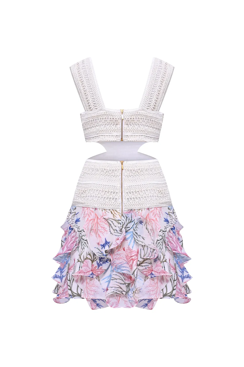 SEAWEED TRIM MINI DRESS sold by PatBO product image thumbnail 3