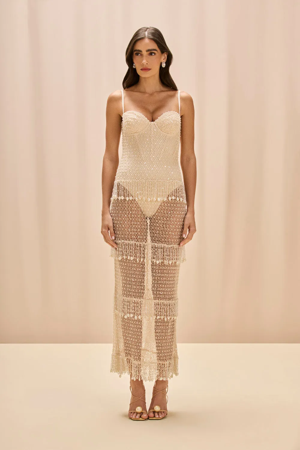 CROCHET BLOOM BEACH DRESS sold by PatBO