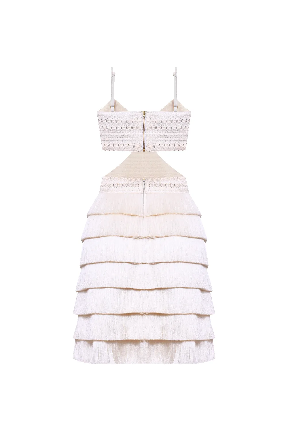 LYA FRINGE MINI DRESS sold by PatBO product image thumbnail 3