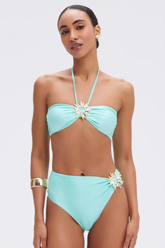 LAGOA LYCRA SUN HIGH WAIST BIKINI BOTTOM sold by PatBO