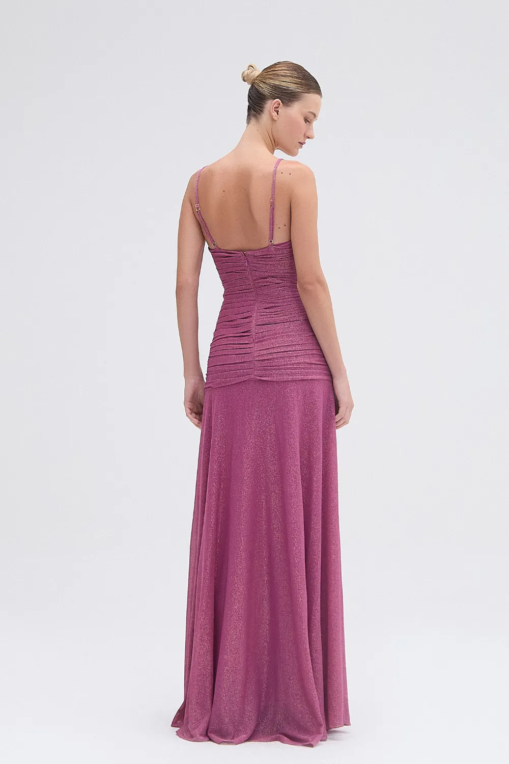 METALLIC PLUNGE GOWN sold by PatBO product image thumbnail 3