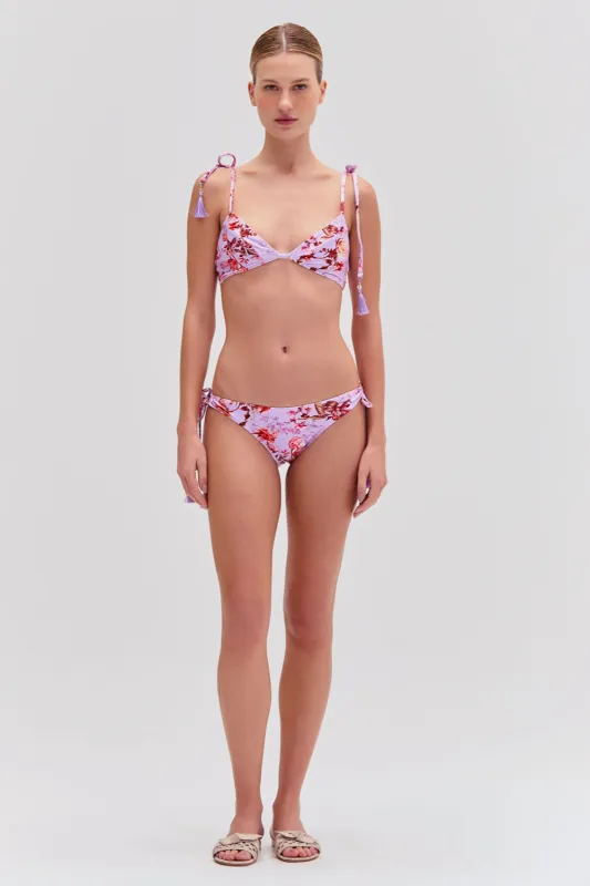 Floral Haze String Bikini Bottom made by PatBO