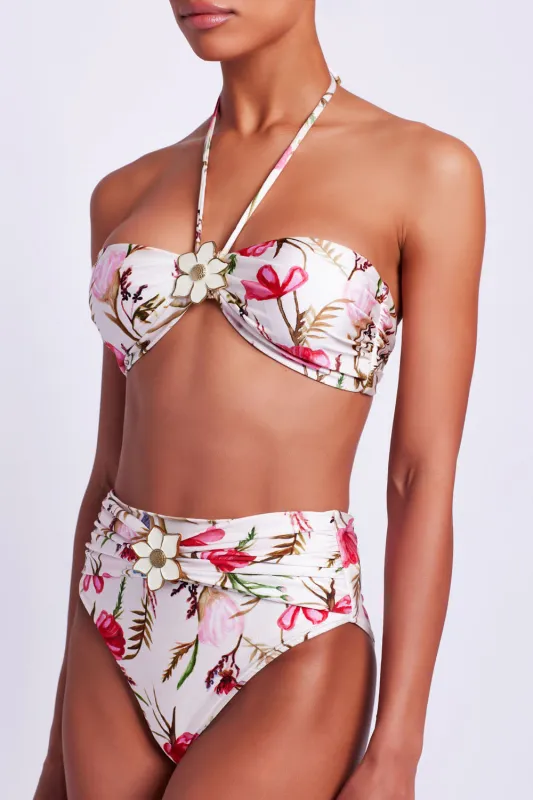 Viera High Waist Bikini Bottom sold by PatBO