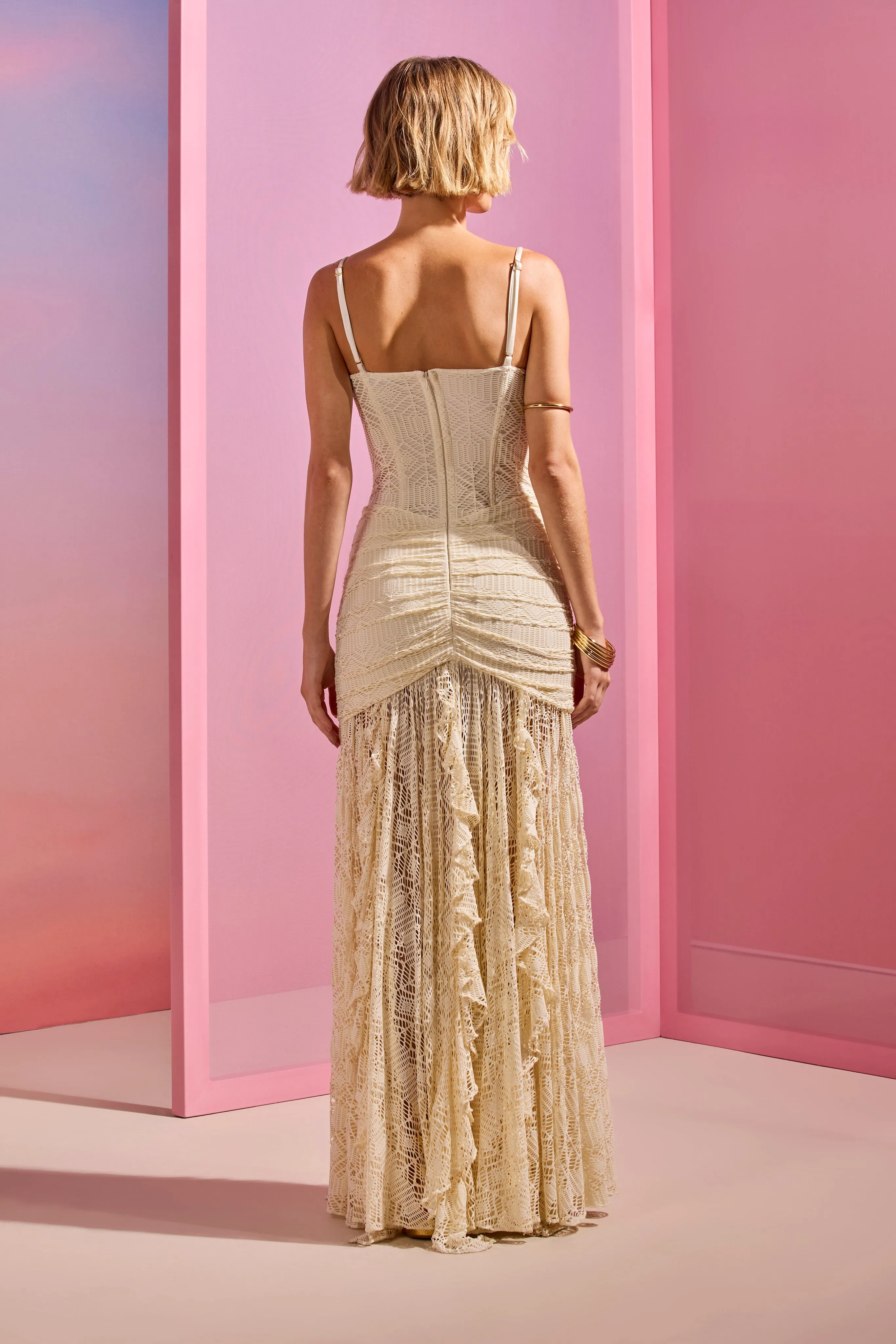 SAMBA FRINGE MAXI DRESS sold by PatBO product image thumbnail 2