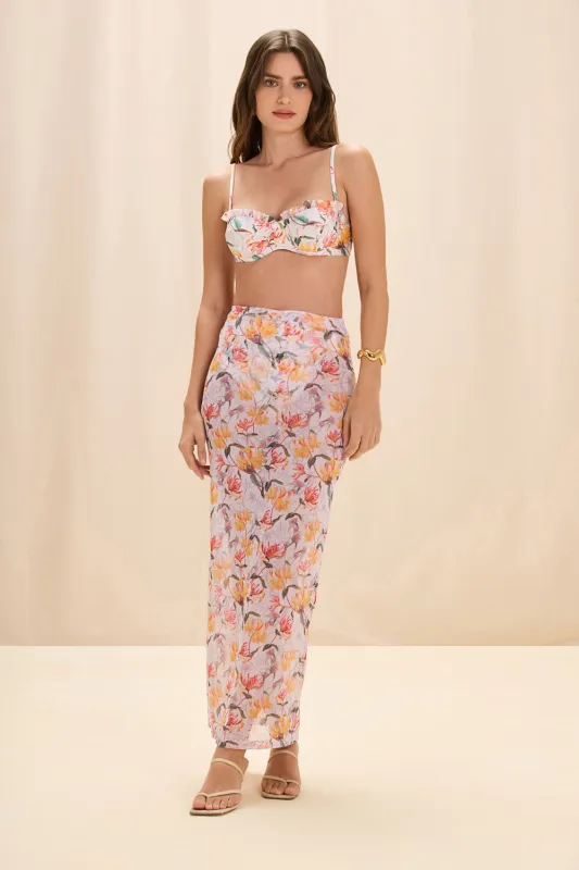 HONEY FLOWER BEACH SKIRT sold by PatBO