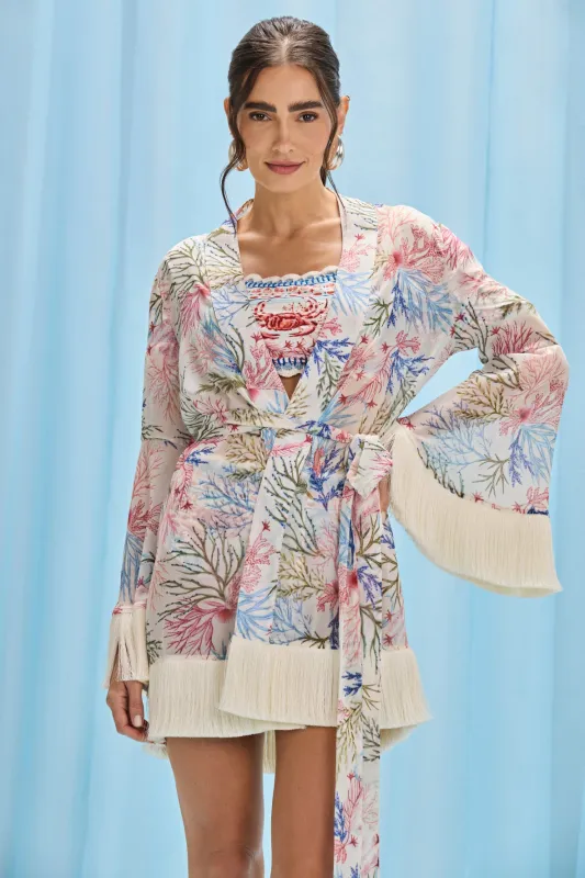 SEAWEED SHORT COVERUP sold by PatBO