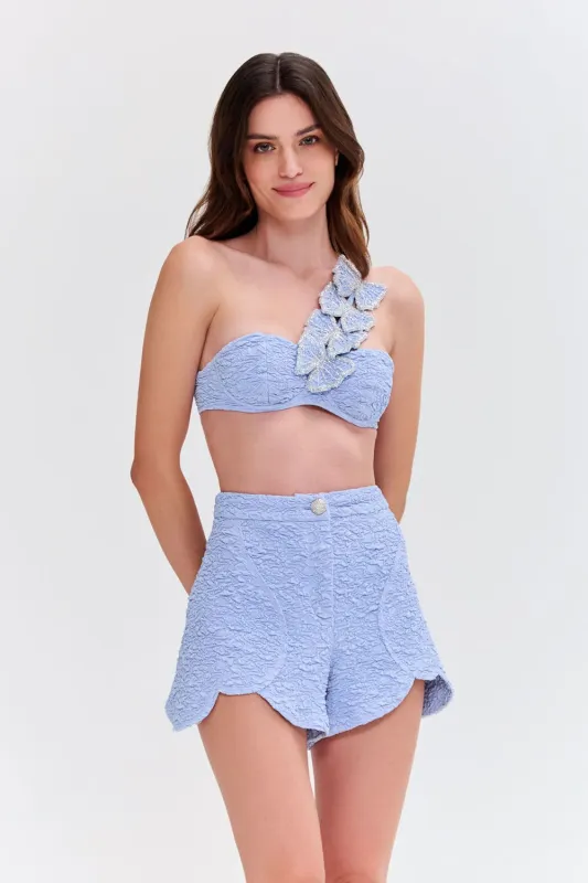 PAPILLON JACQUARD BUTTERFLY SHORT made by PatBO