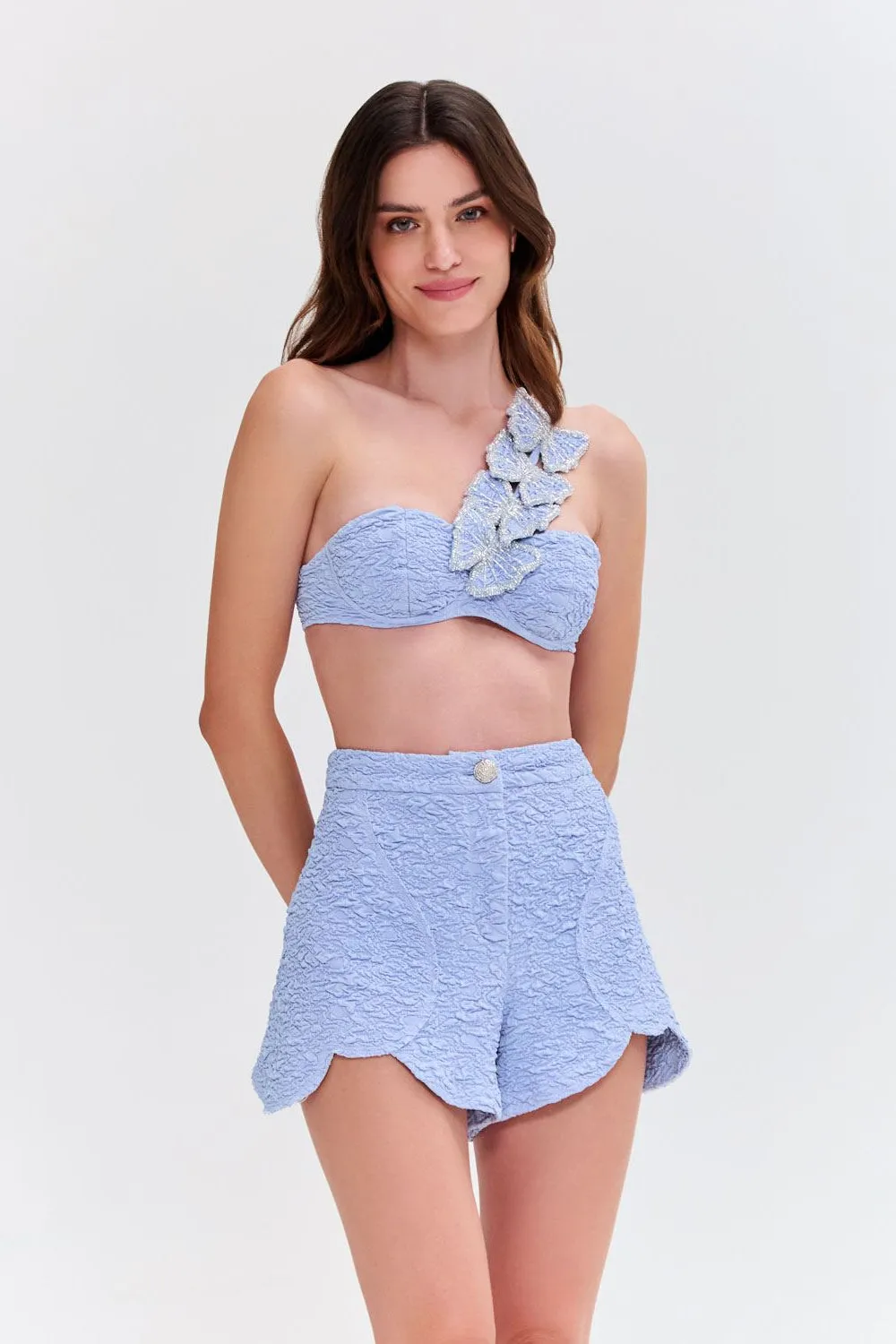 PAPILLON JACQUARD BUTTERFLY SHORT sold by PatBO