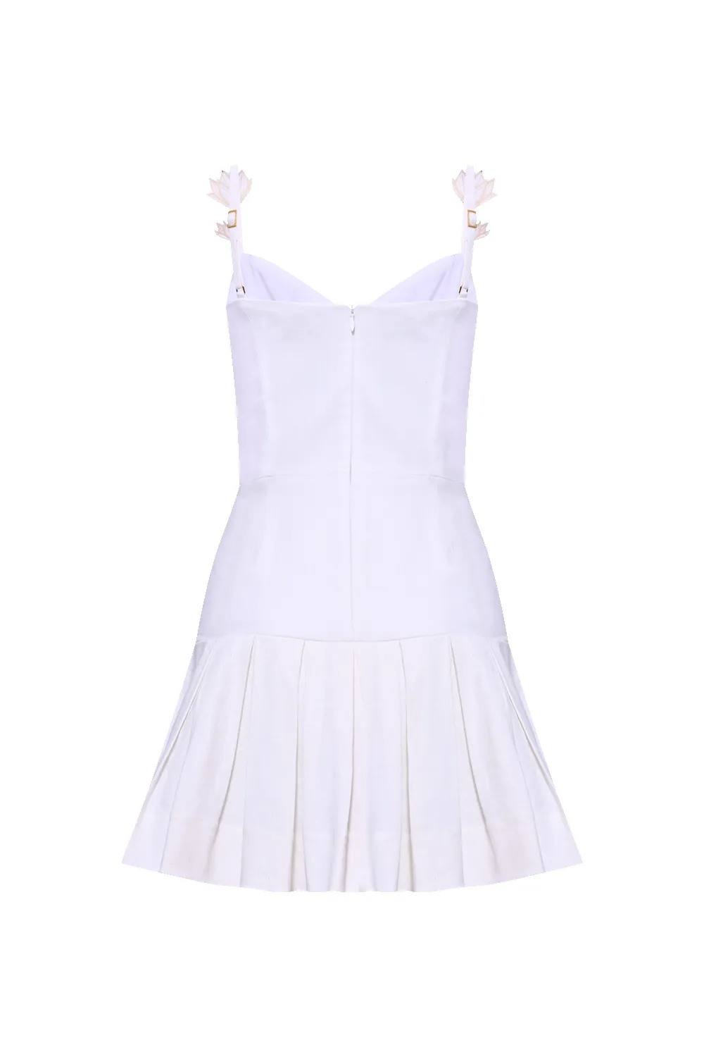 ACQUAMIST LINEN MINI DRESS sold by PatBO product image thumbnail 3