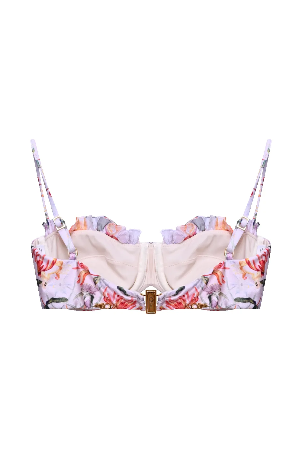 HONEY FLOWER UNDERWIRE BIKINI TOP sold by PatBO product image thumbnail 5