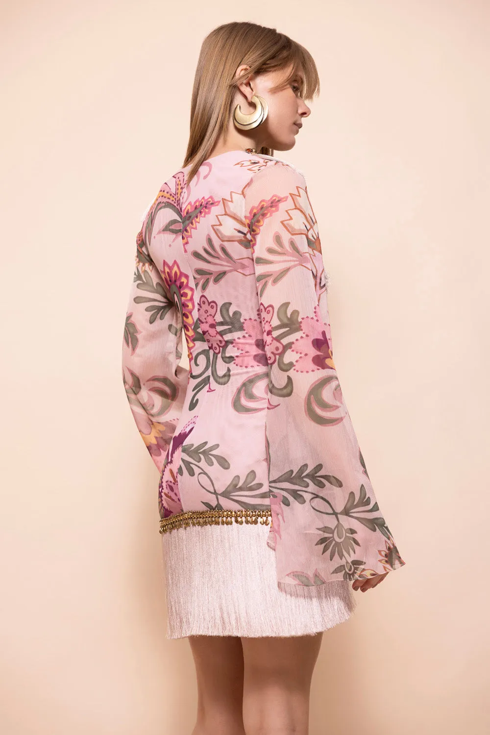 Boho Mini Dress sold by PatBO product image thumbnail 3