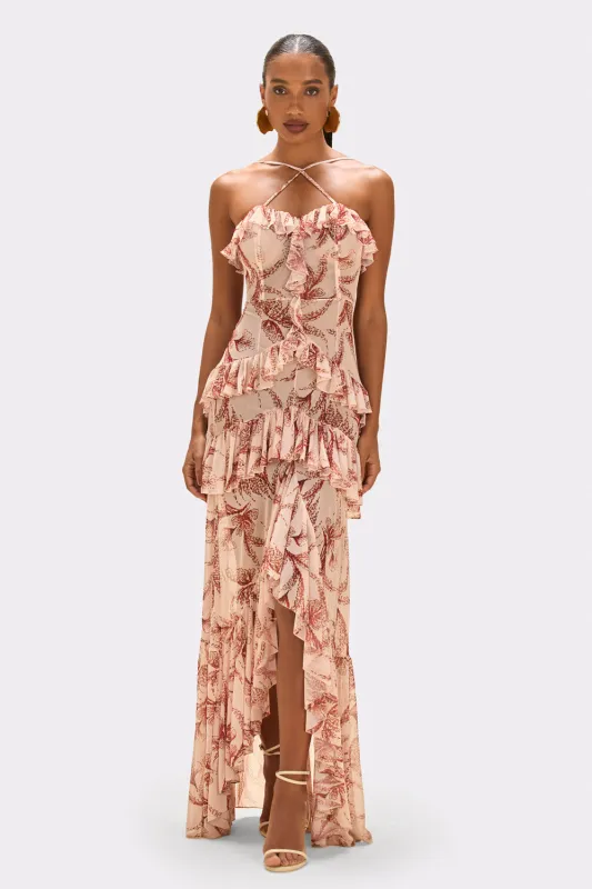 SUNSET MAXI DRESS made by PatBO