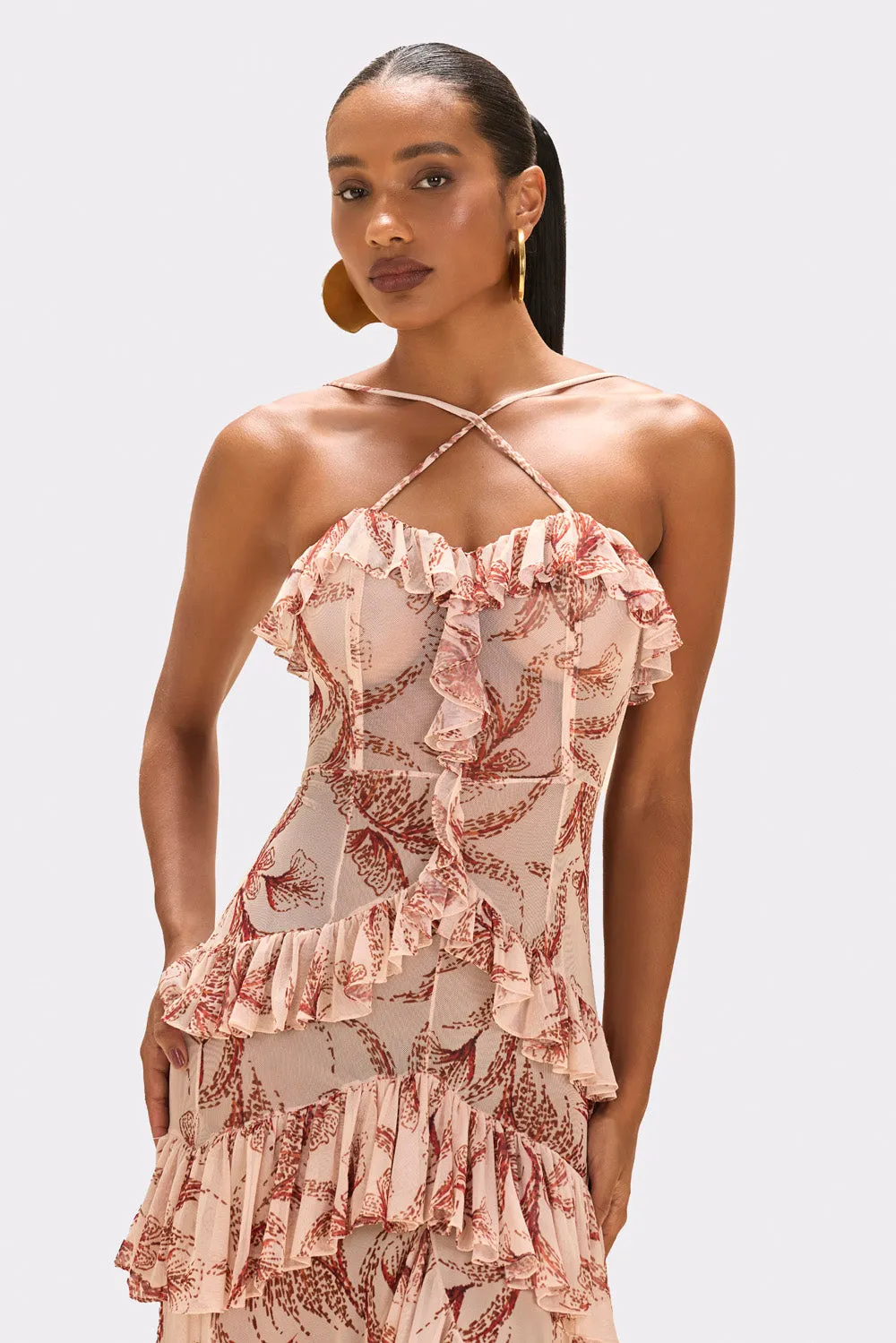 SUNSET MAXI DRESS sold by PatBO product image thumbnail 3