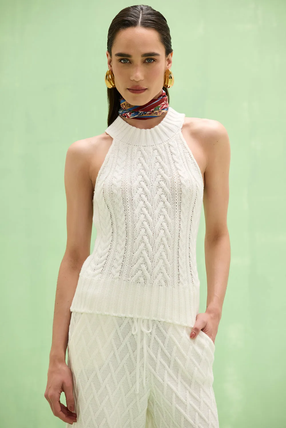 CELIA KNIT TOP sold by PatBO