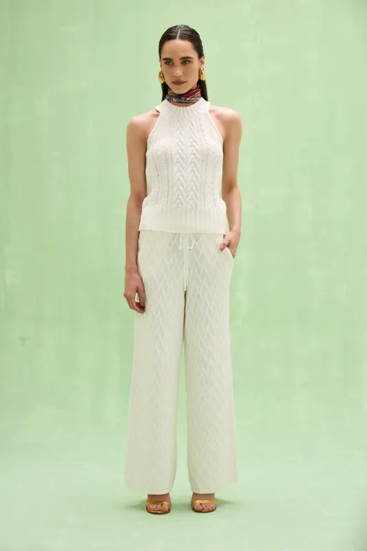 CELIA KNIT PANTS made by PatBO