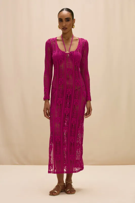 MYRA KNIT MAXI DRESS made by PatBO