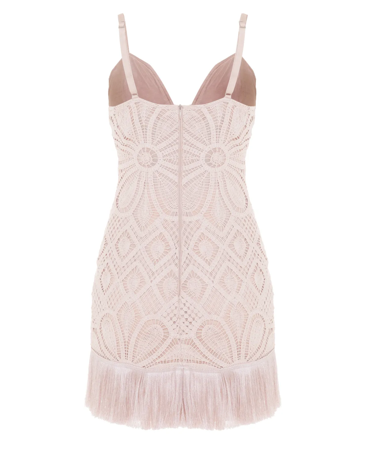 FLOWER CROCHET EMBROIDERED MINI DRESS sold by PatBO product image thumbnail 4