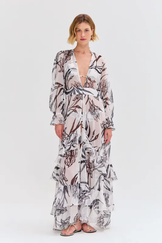 IRIS MAXI ROBE made by PatBO