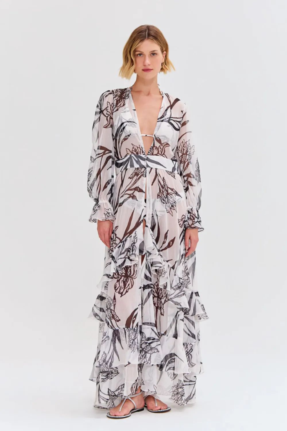 IRIS MAXI ROBE sold by PatBO