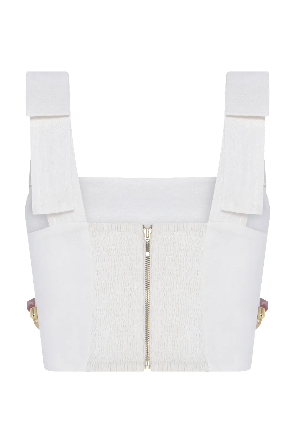 GABRIELA LINEN TOP sold by PatBO product image thumbnail 5