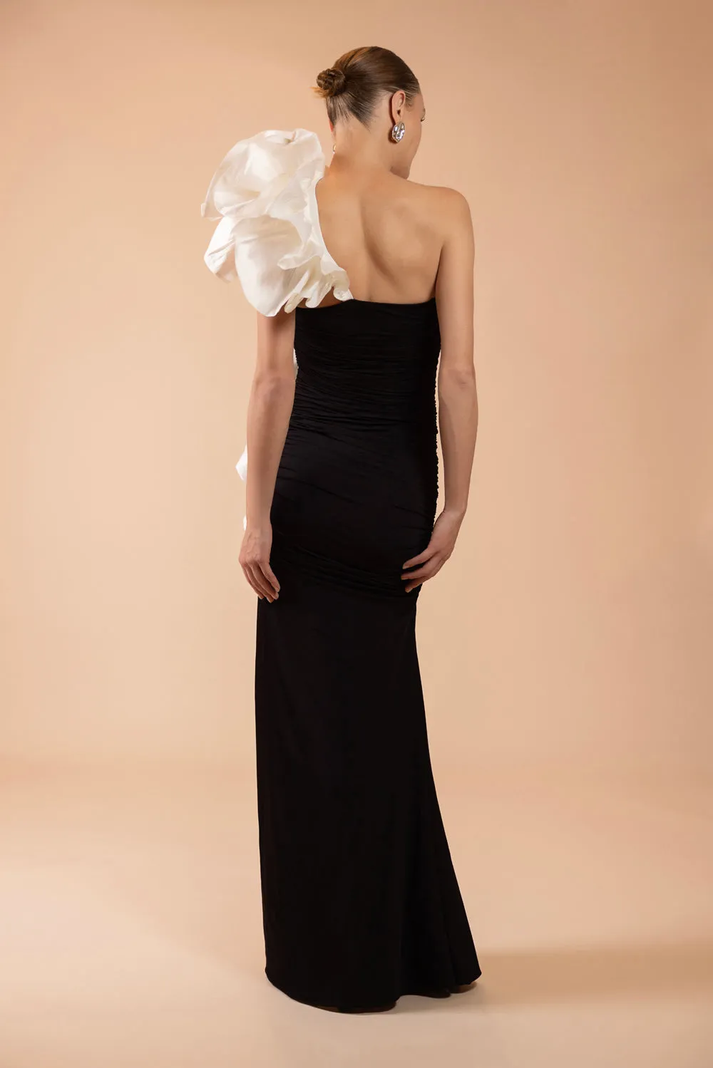 CECILIA TAFETA MAXI DRESS (RUNWAY) sold by PatBO product image thumbnail 4