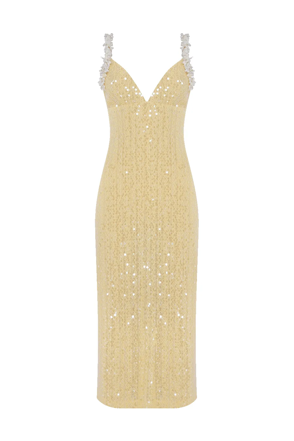 IARA CROCHET FLOWERS MIDI DRESS sold by PatBO product image thumbnail 2