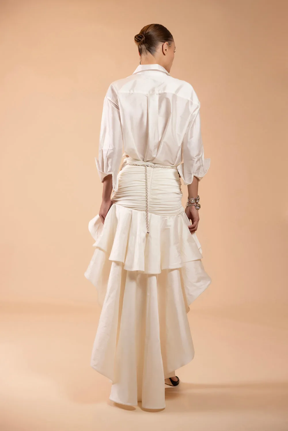 TAFFETA PATRICIA SHIRT (RUNWAY) sold by PatBO product image thumbnail 4