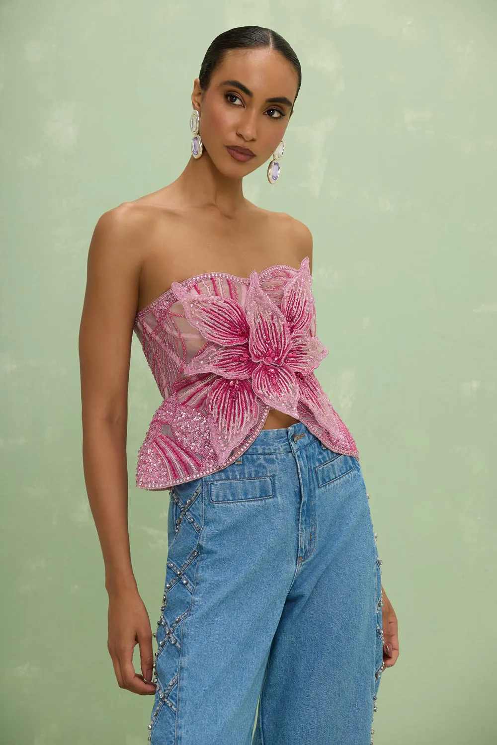 AMELIA EMBROIDERY TOP (RUNWAY) sold by PatBO product image thumbnail 3