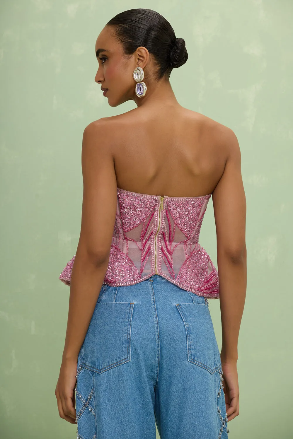 AMELIA EMBROIDERY TOP (RUNWAY) sold by PatBO product image thumbnail 4