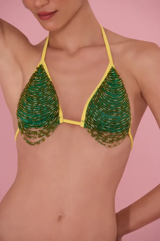 KNIT 1962 BIKINI TOP made by PatBO