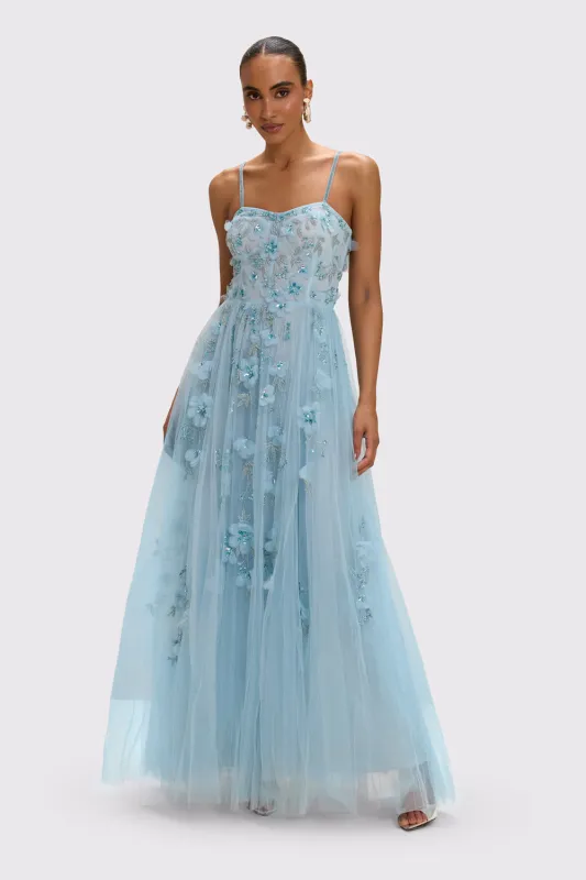 CRYSTAL MOONLIGHT GOWN made by PatBO