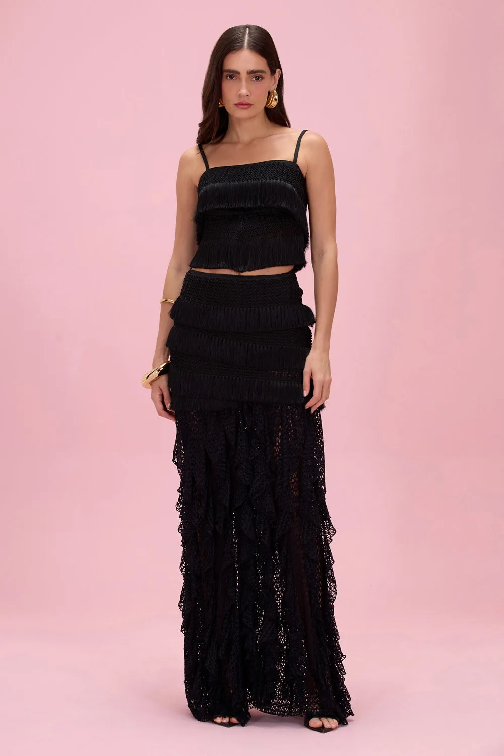 AYLA FRINGE TOP sold by PatBO product image thumbnail 3