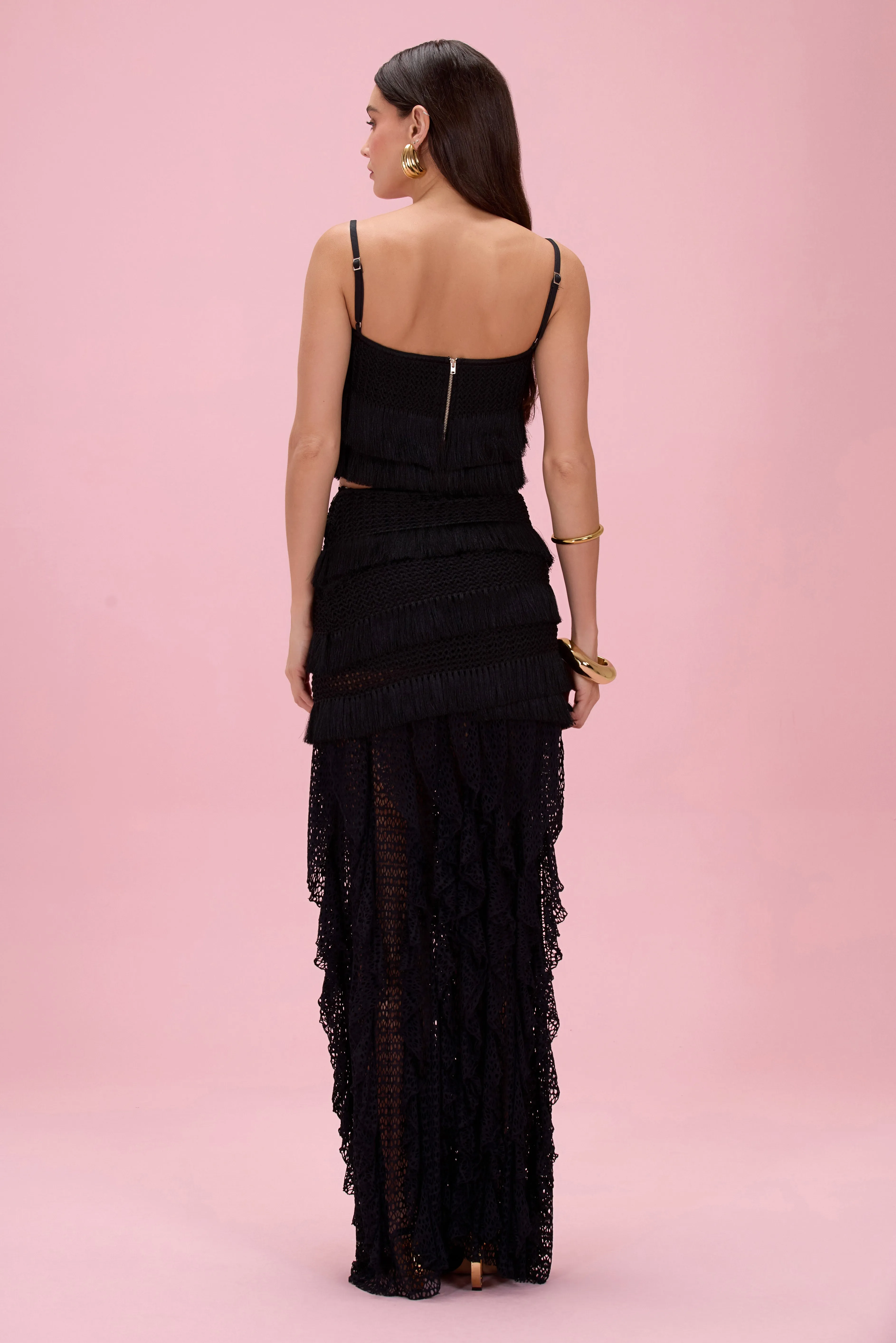 AYLA FRINGE TOP sold by PatBO product image thumbnail 4