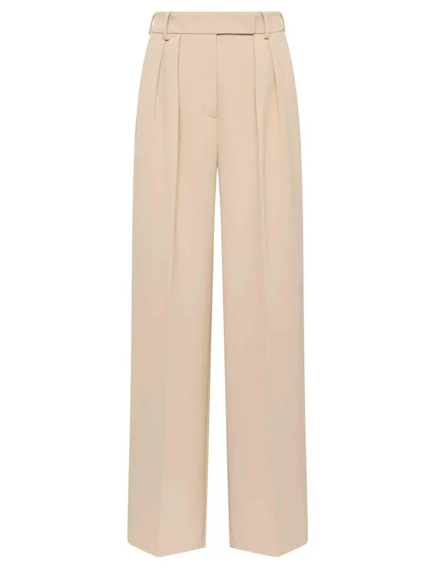 Pantaloni Cady in tessuto taupe Donna JH803750658 11003 sold by Spatarella