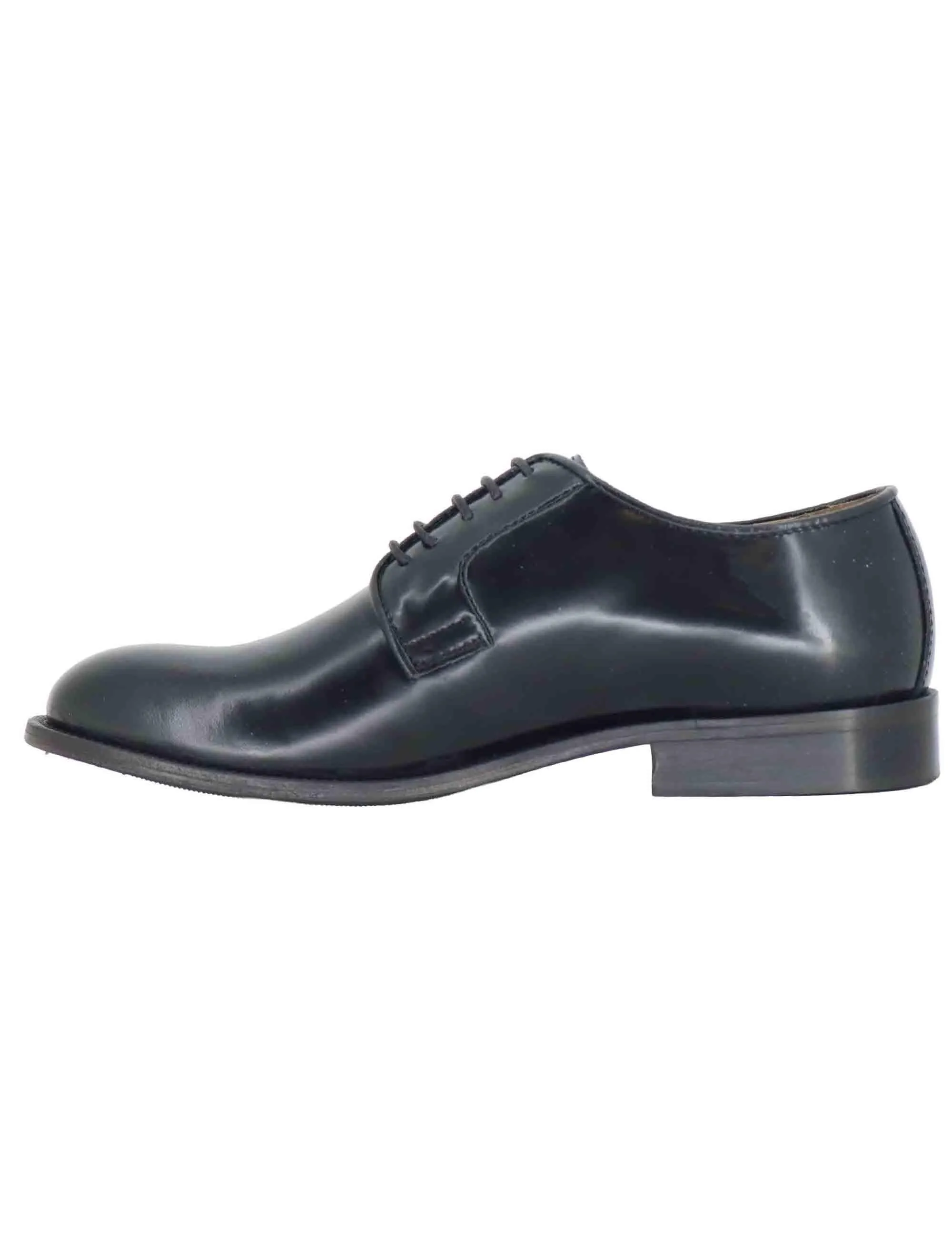 Stringate in pelle nera Uomo SPDU603 001 sold by Spatarella product image thumbnail 2