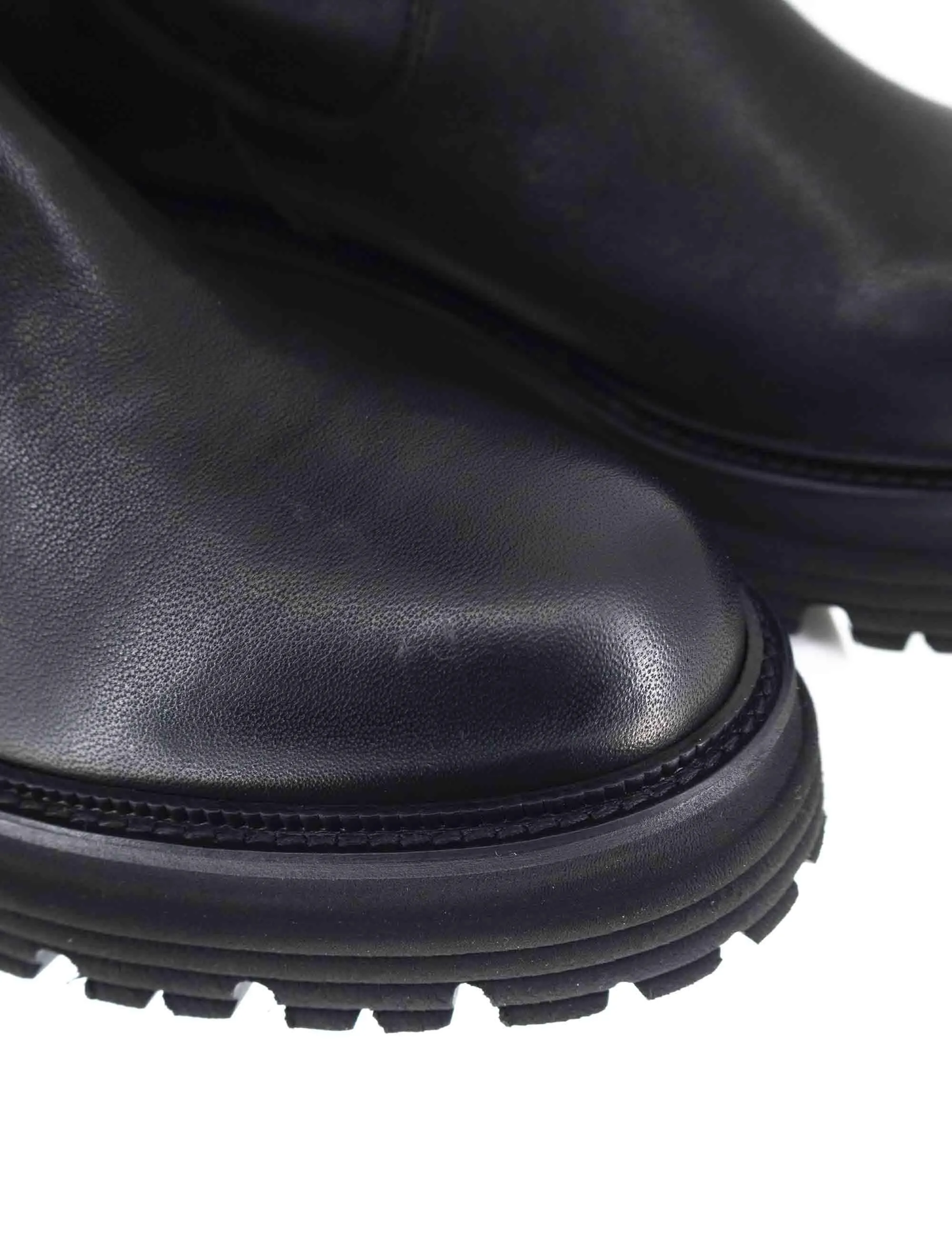 Stivali in pelle elasticizzata sopra al ginocchio Donna SP3280 001 sold by Spatarella product image thumbnail 4