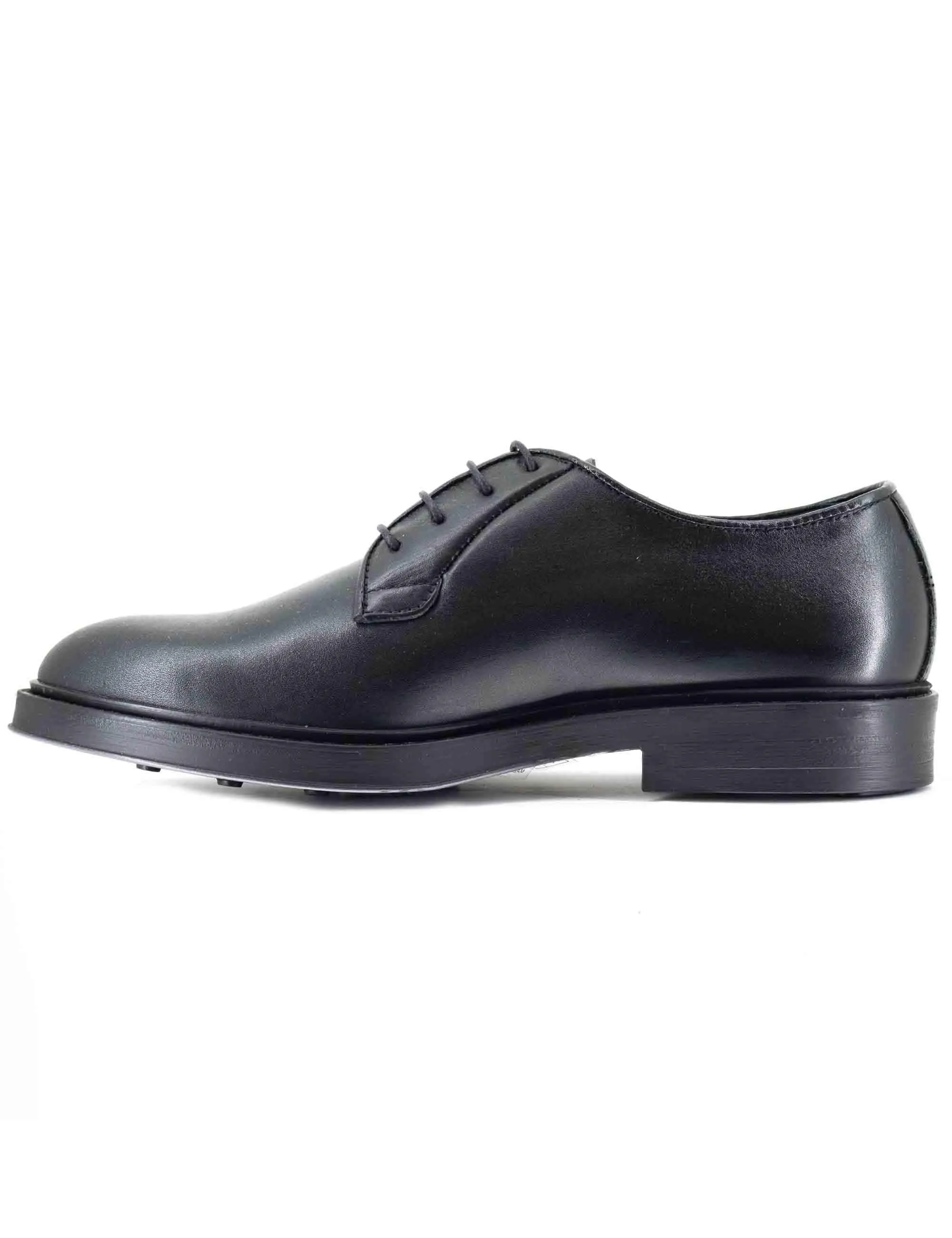 Stringate in pelle nera con suola cucita Uomo SP1145 001 sold by Spatarella product image thumbnail 2