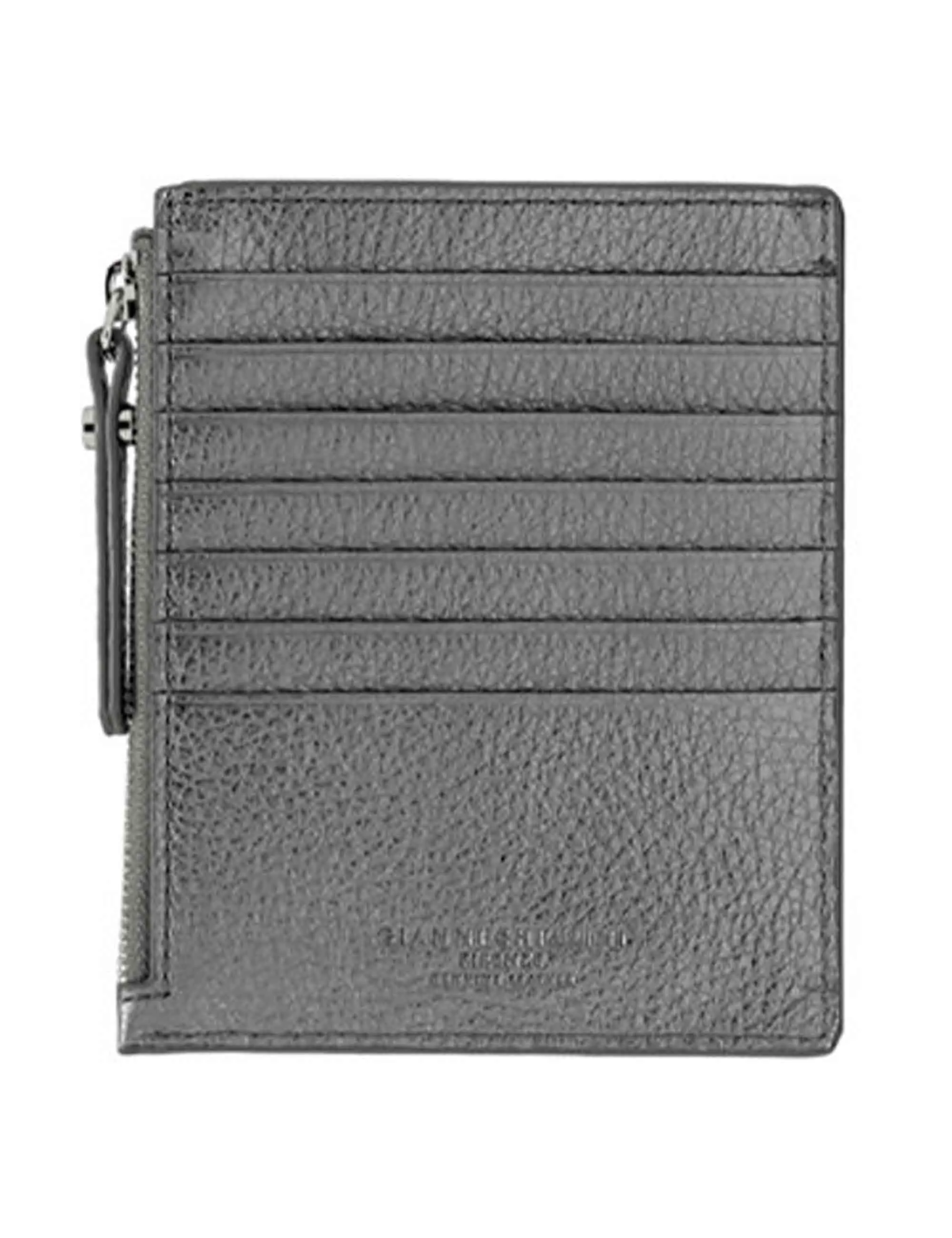 Portafogli Wallets Grain in pelle argento Donna PFWBW13755 14168 GRNLM sold by Spatarella product image thumbnail 3