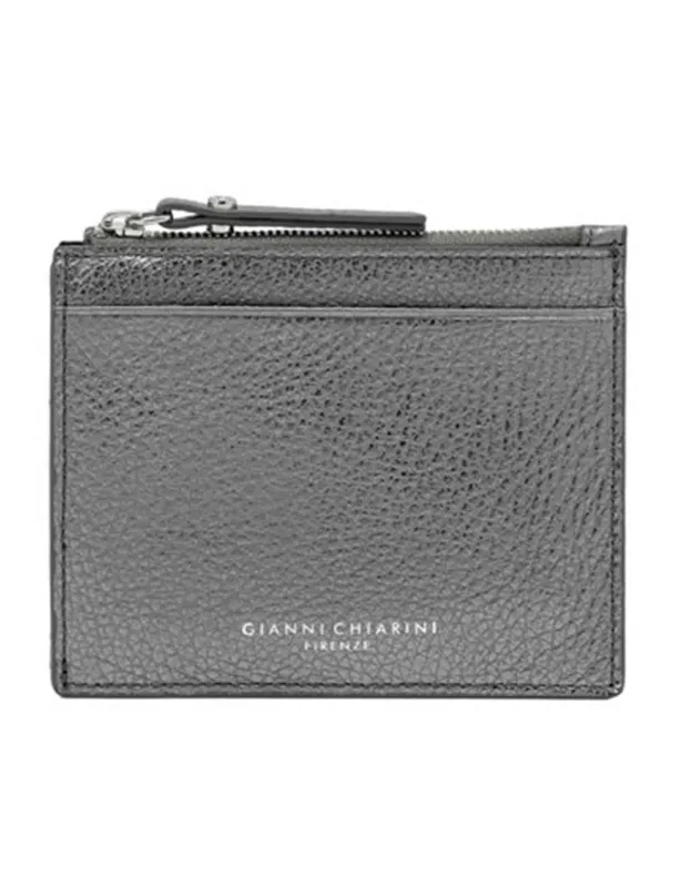 Portafogli Wallets Grain in pelle argento Donna PFWBW13755 14168 GRNLM sold by Spatarella