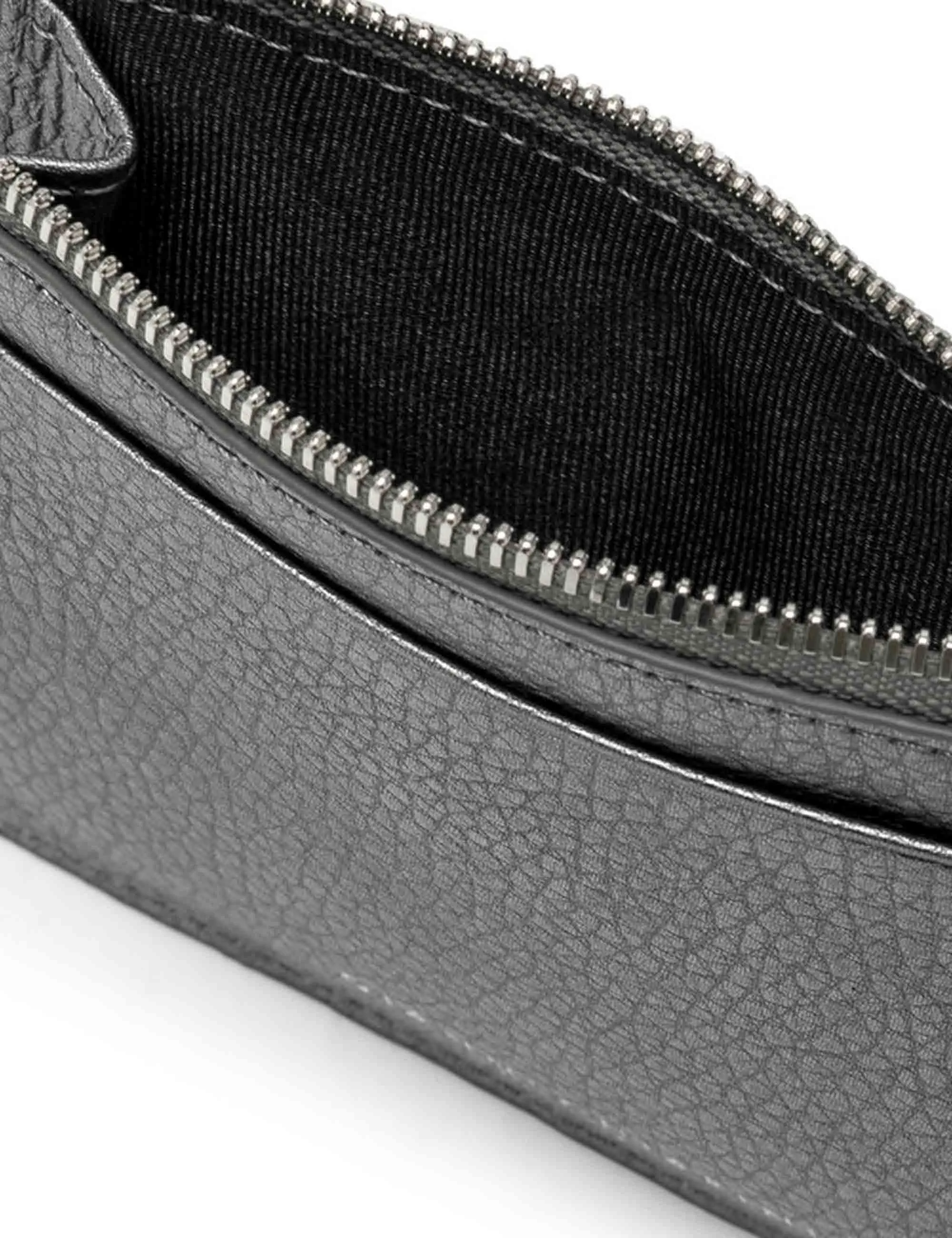 Portafogli Wallets Grain in pelle argento Donna PFWBW13755 14168 GRNLM sold by Spatarella product image thumbnail 5