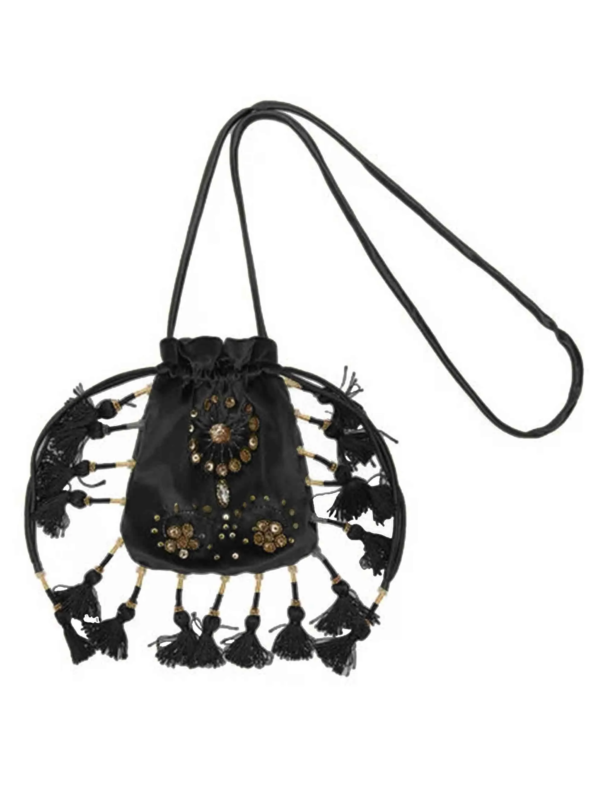 Mini bag The Precious Velvet in velluto nero Donna OP009561039 20000 sold by Spatarella