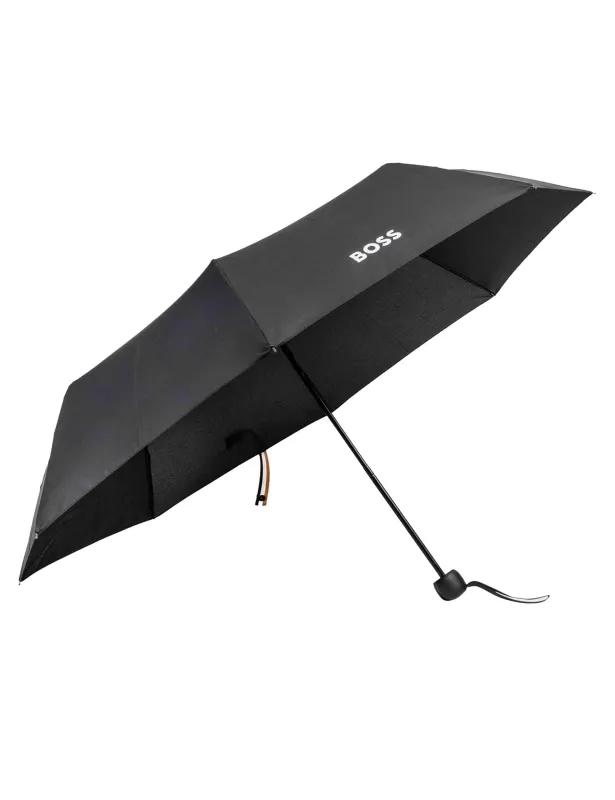Ombrelli pieghevoli neri con custodia Uomo HBOM00049P 001 sold by Spatarella