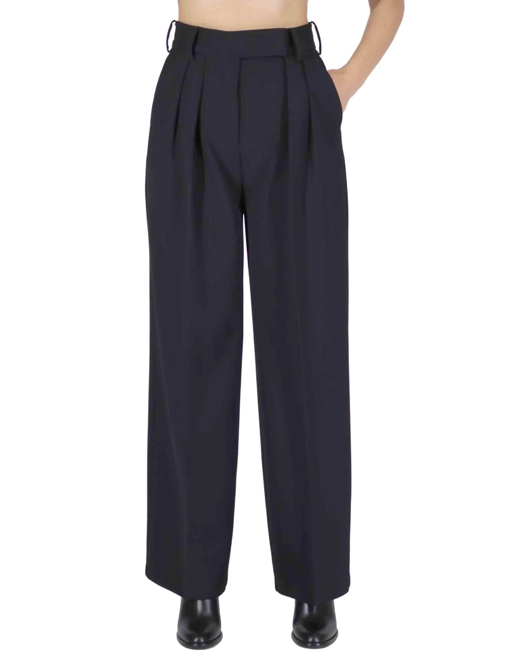 Pantaloni Cady in tessuto nero Donna JH803750658 20000 sold by Spatarella product image thumbnail 2