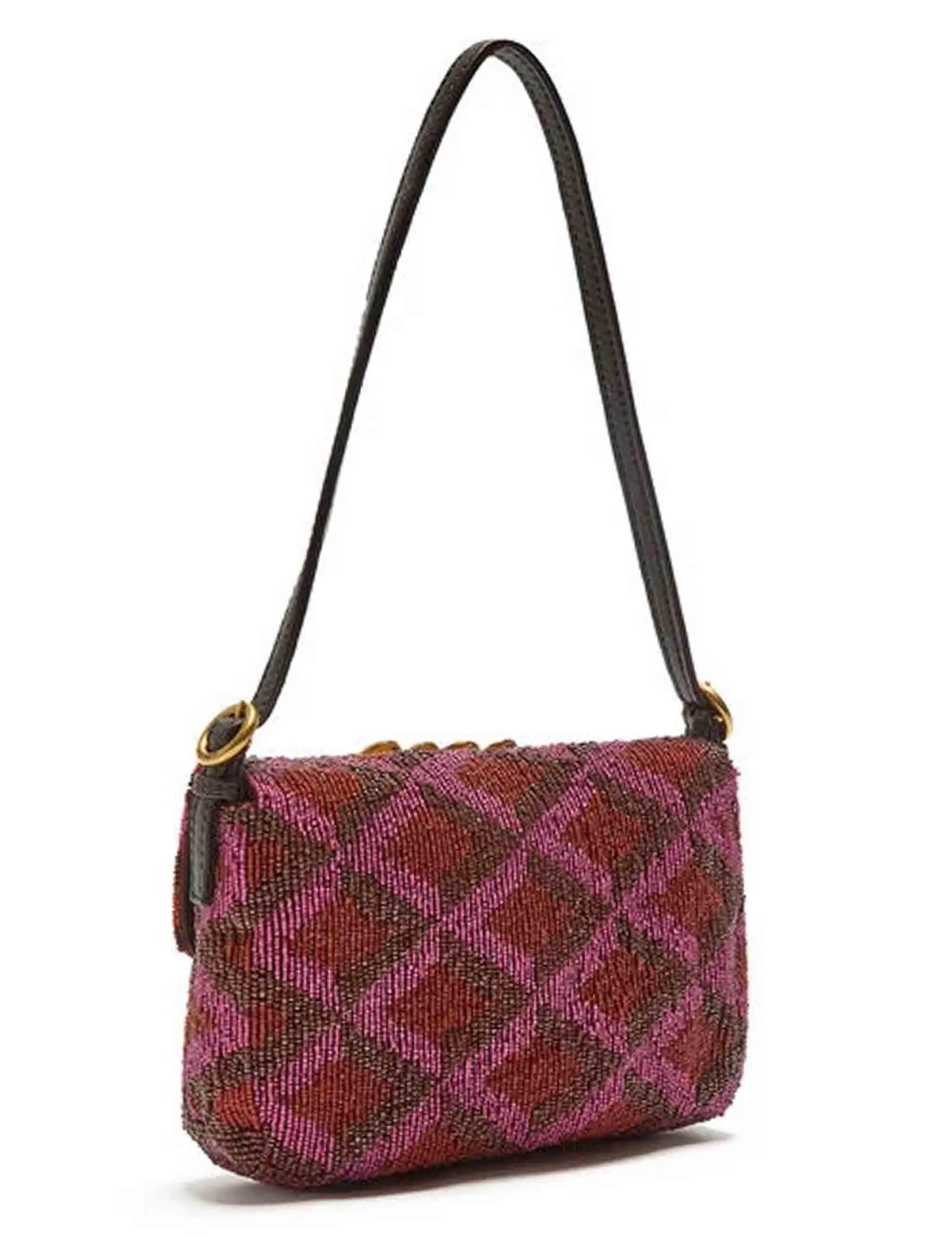 Borse Diamond of Light in perline bordeaux Donna BF001191243 30G99 sold by Spatarella product image thumbnail 2