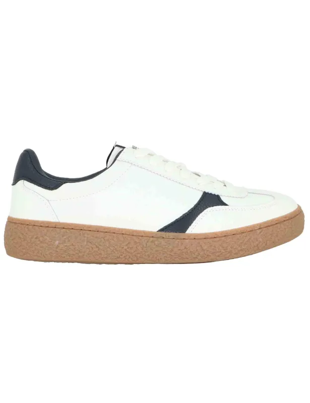 Sneakers in pelle off white logo laterale Uomo ATLANTIDE012 137 sold by Spatarella
