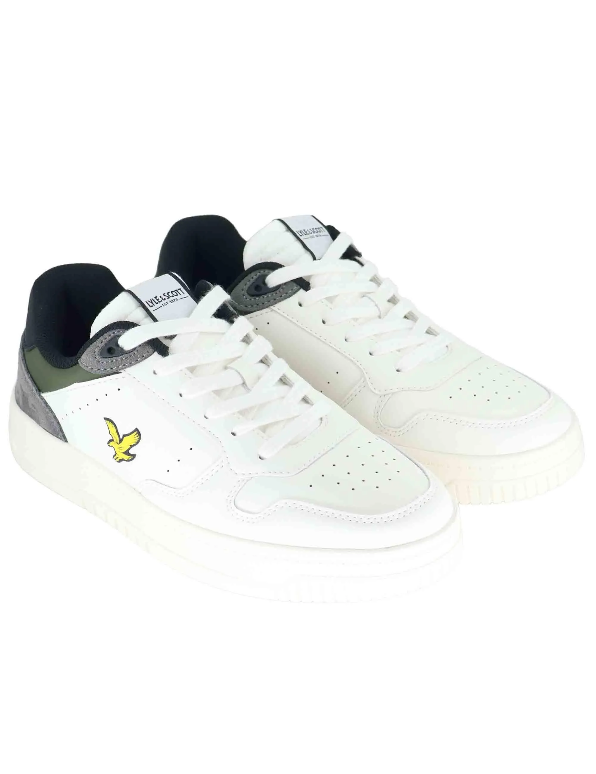 Sneakers in pelle bianca logo laterale Uomo ANDREW009 848 sold by Spatarella product image thumbnail 3