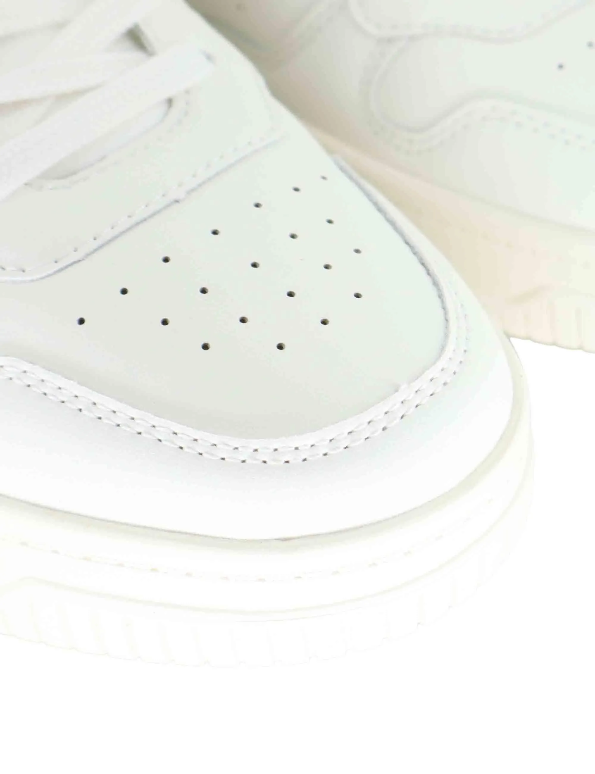 Sneakers in pelle bianca logo laterale Uomo ANDREW009 848 sold by Spatarella product image thumbnail 4