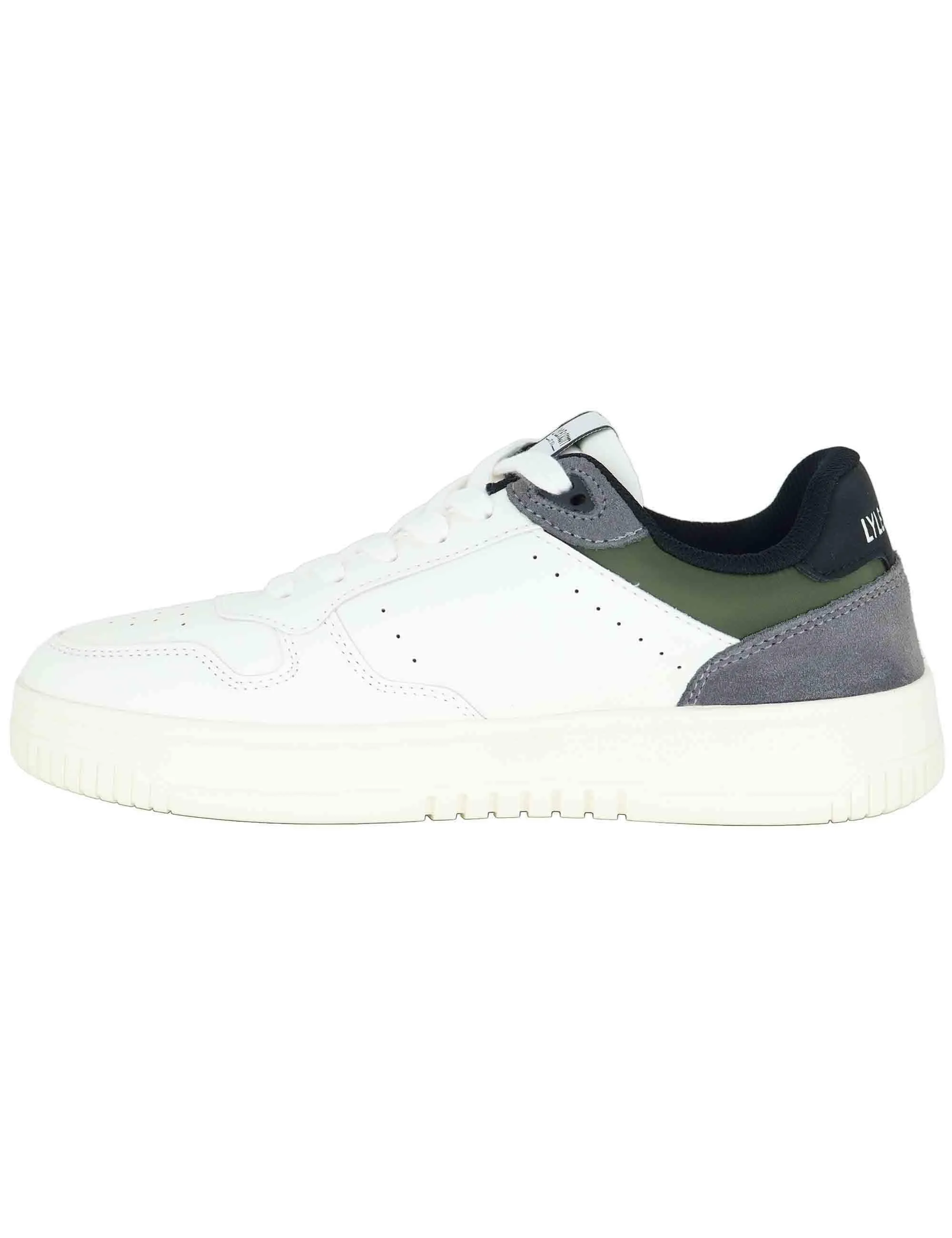 Sneakers in pelle bianca logo laterale Uomo ANDREW009 848 sold by Spatarella product image thumbnail 2
