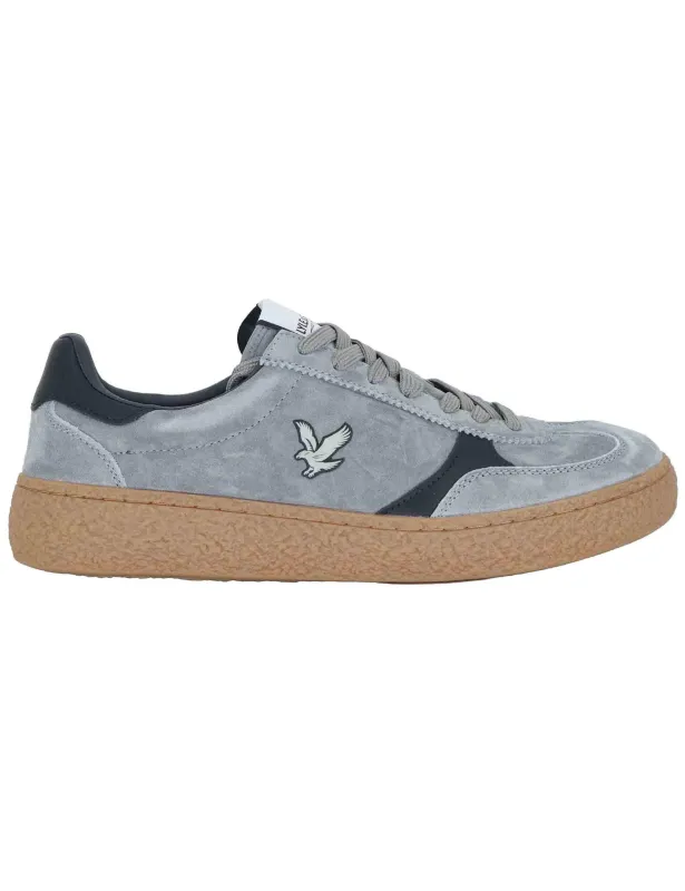 Sneakers in pelle grigia logo laterale Uomo ATLANTIDE012 125 sold by Spatarella